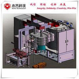 Ni Pvd Magnetron Sputtering Machine Stable Cr สูญญากาศ Metallizing System