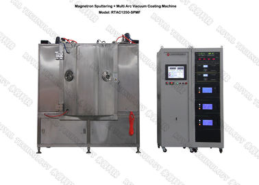 ราคาดี เครื่องเคลือบ MF Magnetron Sputtering, MF เครื่องเคลือบผิวฟิล์มสีดำ Sputtering, Blackish TiCN, เครื่องเคลือบสูญญากาศ CrC Film ออนไลน์