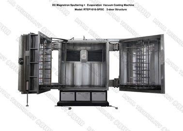 ราคาดี เครื่องเคลือบ DC Magnetron Sputtering บนกระจกกระจก, Titanium Ti กระจกกระจกสูญญากาศอุปกรณ์ Metallizing ออนไลน์