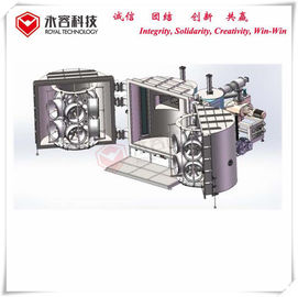 ราคาดี Black Chrome Magnetron Sputtering Equipment ล้อรถ Hard Chrome Plating Machine ออนไลน์