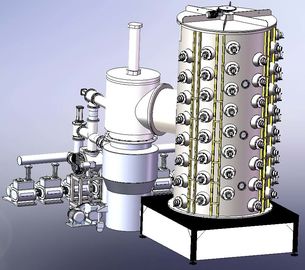 ราคาดี เครื่องเคลือบสูญญากาศโรสโกลด์ PVD, ท่อสเตนเลสขนาดใหญ่ PVD Plating ออนไลน์