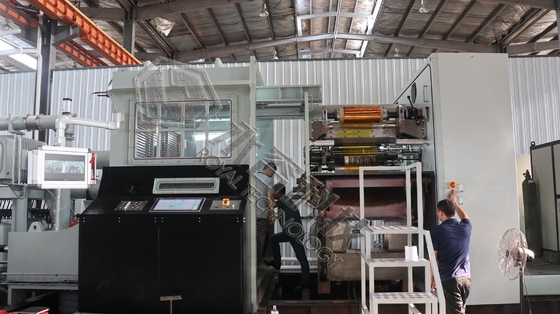 อัลลูมิเนียมความหนาสูง Roll to Roll Metallizing Machine