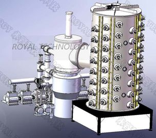 ราคาดี เฟอร์นิเจอร์ขนาดใหญ่เครื่องชุบไอออน Muil-Arc / เครื่องชุบไอออนสูญญากาศ PVD สำหรับอาคารสถาปัตยกรรม ออนไลน์