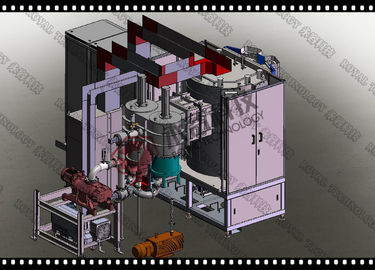 เครื่องชั่งนํ้าแข็งแบบ Magnetron Sputtering Coating Machine, ระบบสเตนเลส Magnetron Copper แบบมีแผ่นโดยตรง