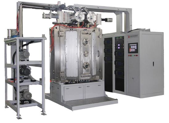 คุณภาพ สีกระบวนการที่ทําตามสั่ง ส่งผ่านเทคโนโลยีการเคลือบระบายความว่างด้วย DC Magnetron Sputtering สําหรับการเคลือบ PVD บนเครื่องประดับ โรงงาน