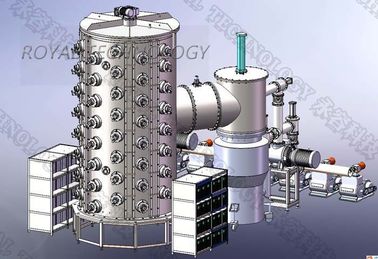 PVD ปืนโลหะสีดํา อุปกรณ์การเคลือบ, ขนาดใหญ่ คาโทด Arc Ion Plating Machine