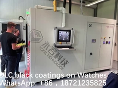 PVD DLC การเคลือบสีดําบนนาฬิกา